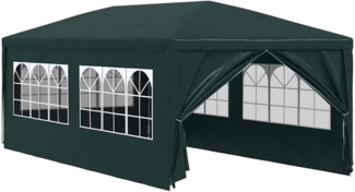 vidaXL Partyzelt 3x6 m Grün 45103
