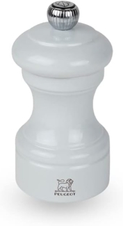 Peugeot Bistro Pfeffermühle 10 cm Perlgrau lackiertes Holz
