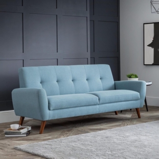 Julian Bowen Monza 3-Sitzer-Sofas, Blau