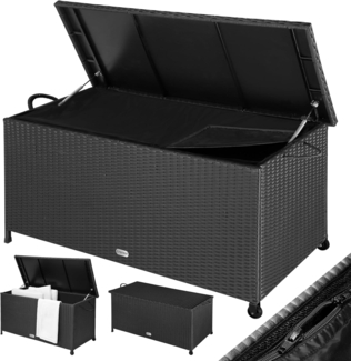 Casaria Auflagenbox, Aufbewahrungsbox UV beständig Wetterfest Garten