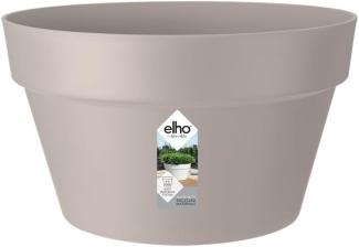 Elho loft urban schale Blumentopf, 35 cm, warmes grau, 35 x 35 x 20. 2 cm