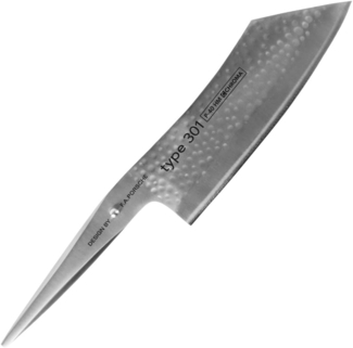 P-40 HM CHROMA type 301 HAKATA Santoku mit Hammerschlag