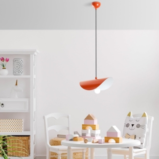 Kronleuchter, 'Eger', 106 x 30 x 20, Orange