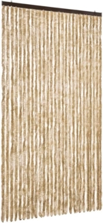 vidaXL Insektenschutz-Vorhang Beige 120x220 cm Chenille 315137