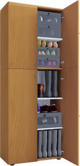 Schuhschrank LONA (BHT 70x182x37 cm)