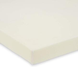 Fabimax 2678 Spannbettlaken Jersey für Beistellbett 55x90 creme