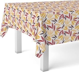 Martina Home Wachstuch-Tischdecke, ODET, Rot, 260x140 cm