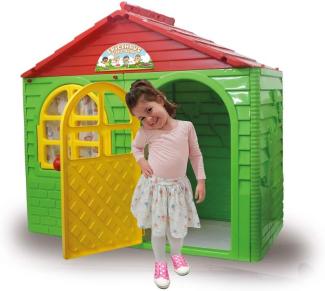 Jamara 'Spielhaus Little Home grün', ab 18 Monaten, 130 × 78 × 120 cm, Stecksystem