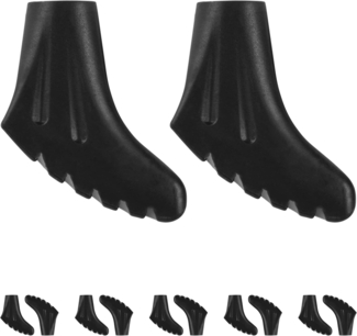 MSports® Trekking-Stöcke Nordic Walking - Trekking Pads - 12 Stück / 6 Paar