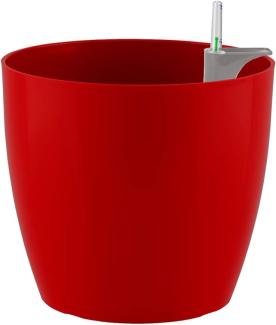 SAN REMO POT 42CM SELF WATERING DARK RED