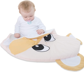 all Kids United Babyschlafsack Kinder-Schlafsack aus Baumwolle (ab 2 Jahren), Strampler Fußsack Kinderwagen Pucksack