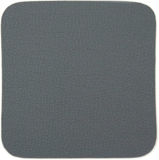 ASA Untersetzer Coaster quadratisch 4er Set basalt Country grau 10x10 cm