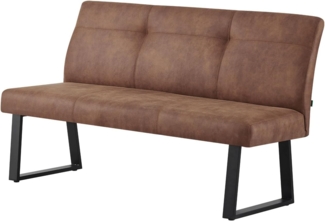 DUBI Möbel Essbank JOY, mit Federkern gepolstert, mit Rückenlehne