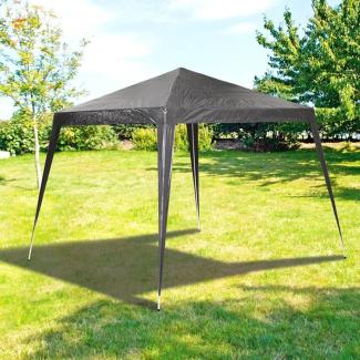 Gartenlaube Lifetime Wasserfest Polyäthylen Anthrazit PVC 300 x 300 x 250 cm