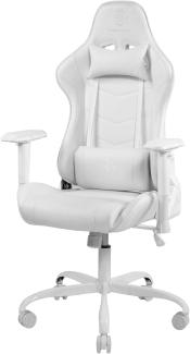 Deltaco Gamingstuhl 'Jumbo' Gamer Stuhl, Kunstleder weiß