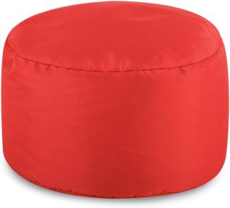 Bean Bag Bazaar Sitzpuff, Wasserabweisend, Fußhocker XL Sitzpouf Outdoor, Puff Hocker Groß, Sitzsack Hocker, Sitzkissen