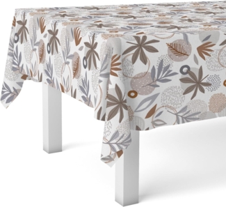 Martina Home Wachstuchtischdecke, Sella, Grau, 300x140 cm