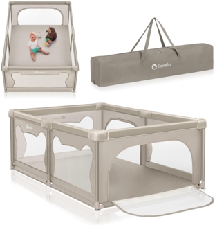 lionelo Laufgitter WILLOW XL oder WILLOW (Set), sehr große Spielfläche, 2 abschließbare Seiteneingänge