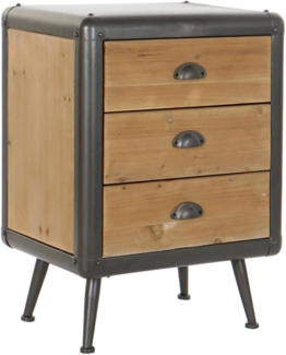 DKD Home Decor Nachttisch, Holz, Standard