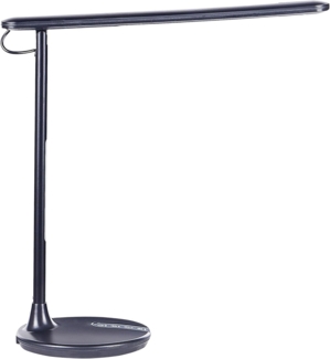 Schreibtischlampe LED Metall schwarz 38 cm verstellbar DRACO