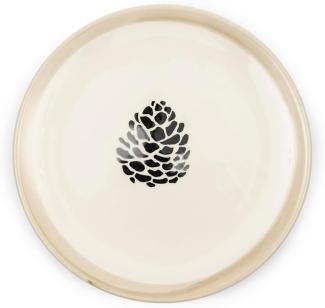 Riviera Maison Frühstücksteller Dusty Pine Cone (20cm) 543630