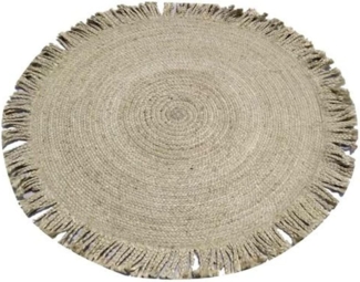 Teppich DKD Home Decor natürlich Jute (150 x 150 x 1,5 cm)