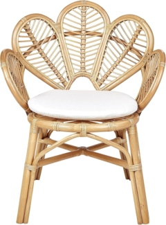 Pfauenstühle 2er Set FLORENTINE II Rattan Natürlich