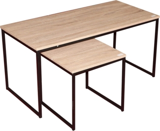 Urban Living Tisch-Set COLORADO: 2 Beistelltische 151345