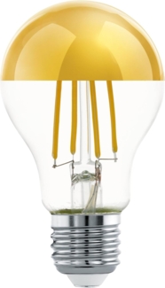 Eglo 110031 LED Filament Leuchtmittel E27 L:10. 6cm Ø:6cm 2700K klar, gold