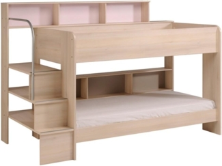 Parisot 'Bibop 12' Etagenbett akazie, inkl. Treppe und Regale