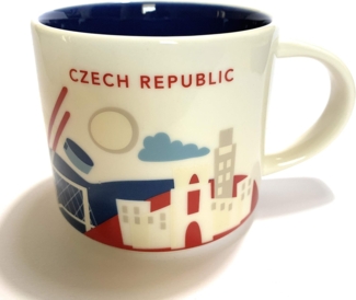 Starbucks Czech Republic You Are Here YAH Kaffeetasse