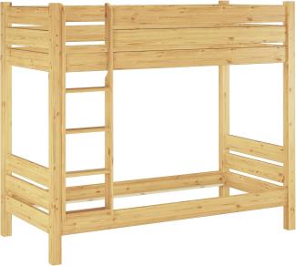 Erst-Holz Etagenbett Kiefer-Massivholz 100x200