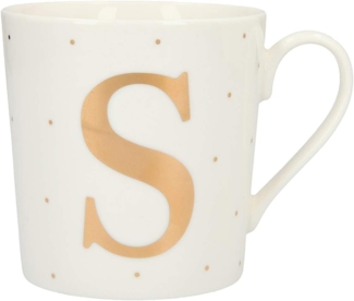 Depesche Porzellan Becher mit Sprüchen und Buchstaben