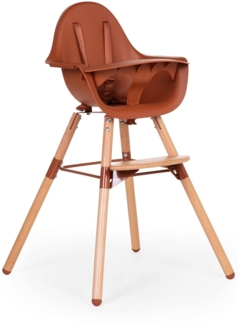 Childhome Evolu 2-in-1-Kinderstuhl Natur / Rost Br
