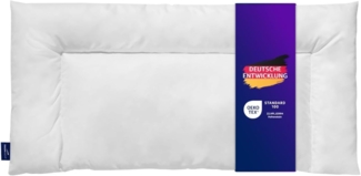 Traumnacht Komfort Bauchschläferkissen mit Bezug aus Baumwollmischgewebe, 40x80 cm, Öko-Tex zertifiziert, entwickelt in Deutschland