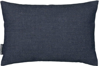 Blomus SIVO Kissen, Dekokissen, Kopfkissen, Wolle, Kunstfaser, midnight blue, 36x24 cm, 65884