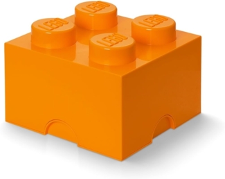 Lego 'Storage Brick 4' Aufbewahrungsbox orange