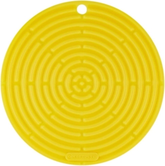 Le Creuset Silikon Topflappen rund citrus