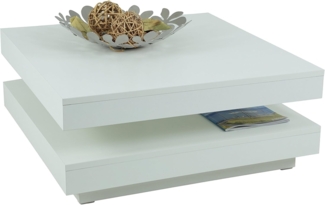 Couchtisch Ben - Weiß