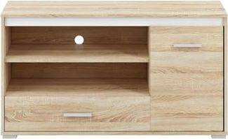 Lowboard ""Avo"" TV-Unterschrank 120cm Sonoma Eiche weiß anthrazit