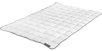Badenia Bettcomfort Steppbett Clean Cotton leicht, 155x200 cm, weiß