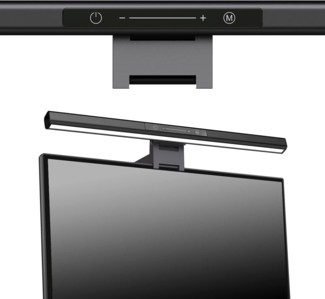 Maclean LED Klemmleuchte MCE620, LED Monitor Lampe 5W Bildschirmlampe