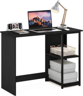 Furinno Camnus Modern Living Computertisch 101 cm, Americano/Schwarz