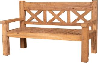 Teakholz Gartenbank - bene living - Rustique 160 cm