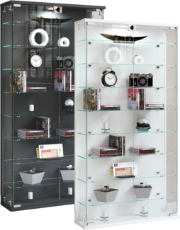 VCM Hängevitrine Wandvitrine Hängevitrine Glasvitrine Relas L (1-St)
