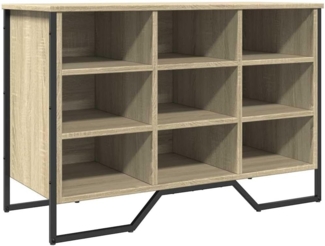 vidaXL Schuhregal Sonoma-Eiche 90x38x61,5 cm Holzwerkstoff 848645