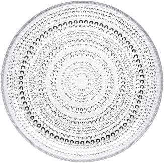 Teller – 24,8 cm - Klar Kastehelmi Iittala Speiseteller, Spülmaschinengeeignet