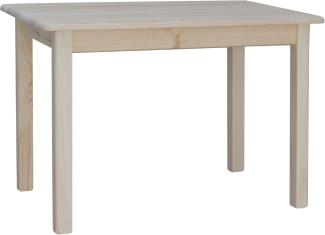 Esstisch Küchentisch 100x60 cm Speisetisch Kiefer Tisch massiv Restaurant Hersteller NEU (UNBEHANDELT)