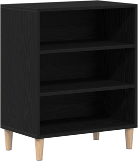 vidaXL Sideboard Schwarze Eiche 57 x 35 x 70 cm Holzwerkstoff 862043