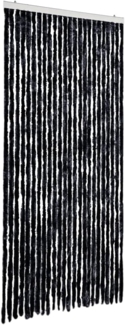 vidaXL Fliegenvorhang Anthrazit 100x230 cm Chenille 377382